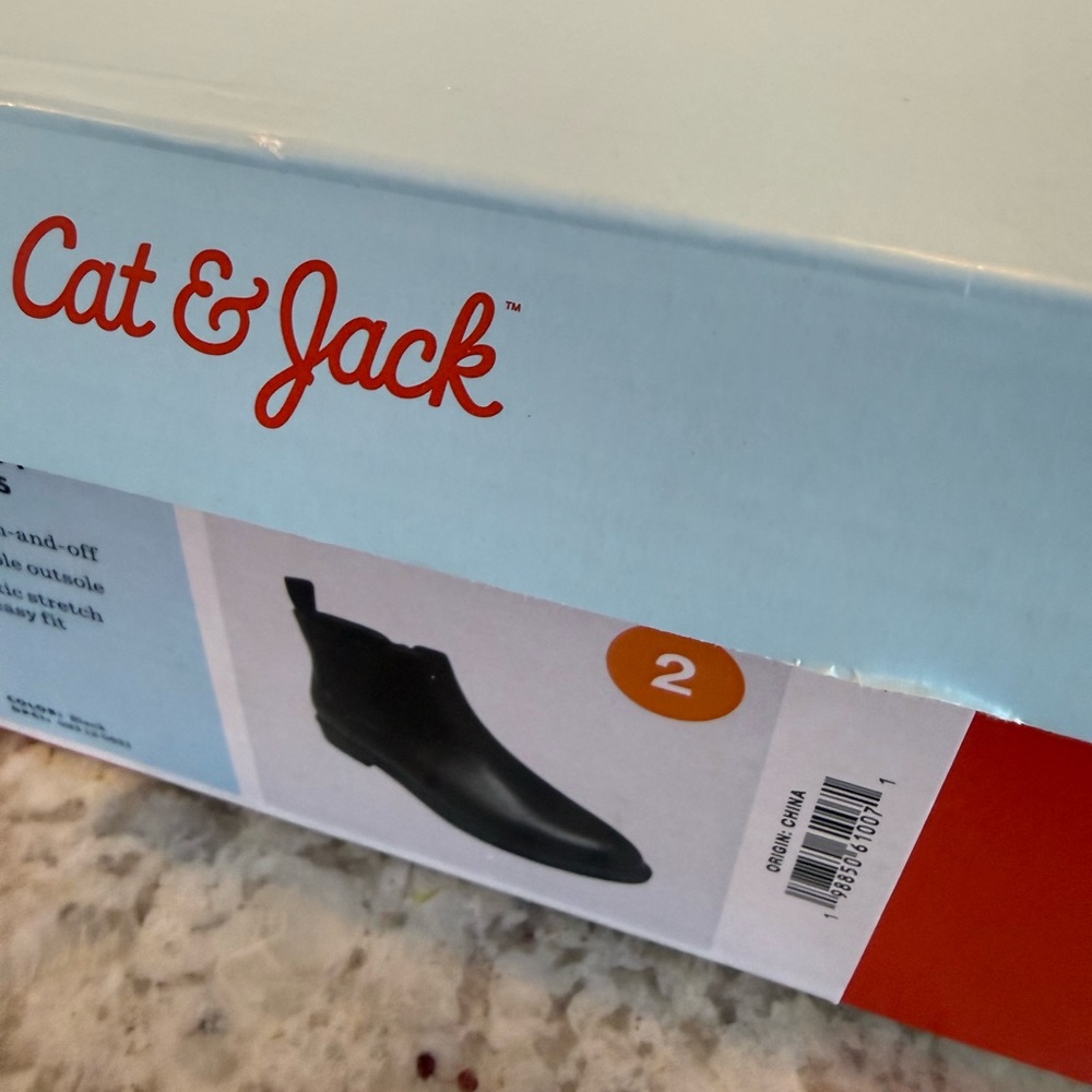 Cat & Jack brandy Boots new in box